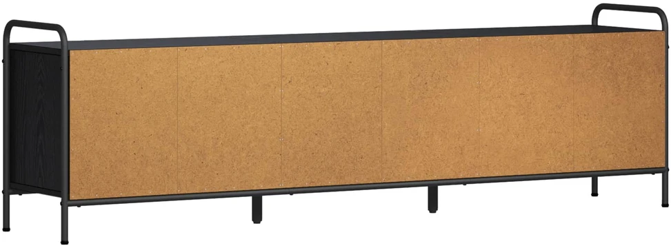 TV staliukas Televizoriaus spintelė 146 x 33 x 50 cm Juodojo ąžuolo