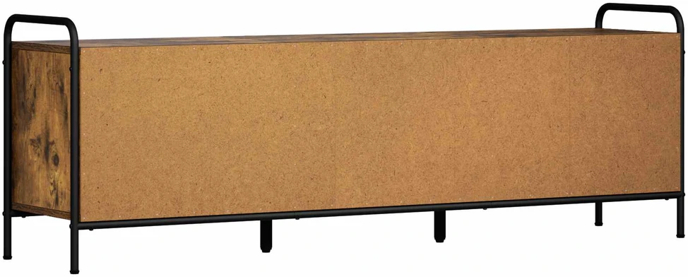 TV staliukas Televizoriaus spintelė 146 x 33 x 50 cm Dūminio ąžuolo