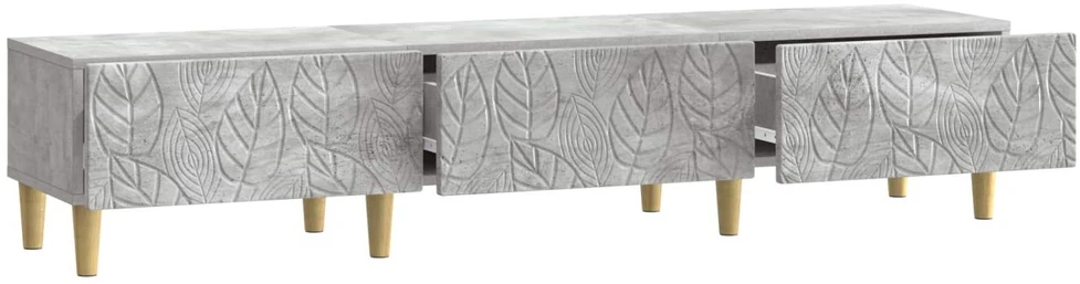 Televizoriaus spintelė 147 x 34,5 x 30 cm Betono pilka