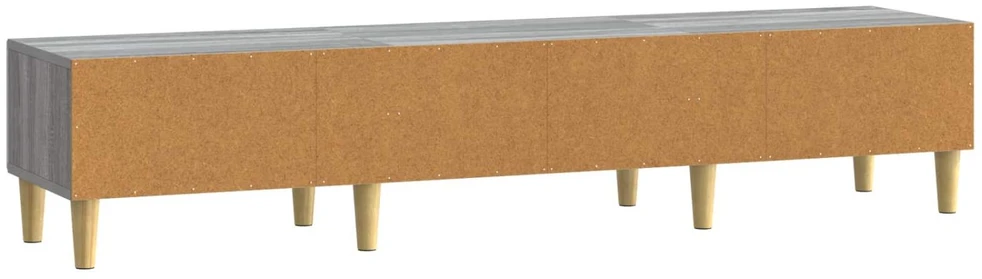 TV staliukas Televizoriaus spintelė 147 x 34,5 x 30 cm Pilka Sonoma