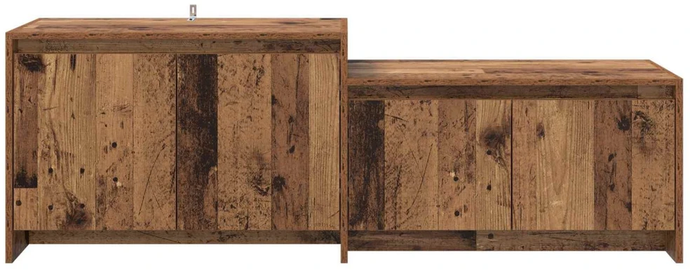 TV staliukas Televizoriaus spintelė 147 x 35 x 50 cm Ąžuolo mediena