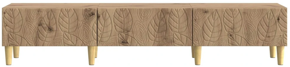 TV staliukas Televizoriaus spintelė 147 x 34,5 x 30 cm Artisano ąžuolo