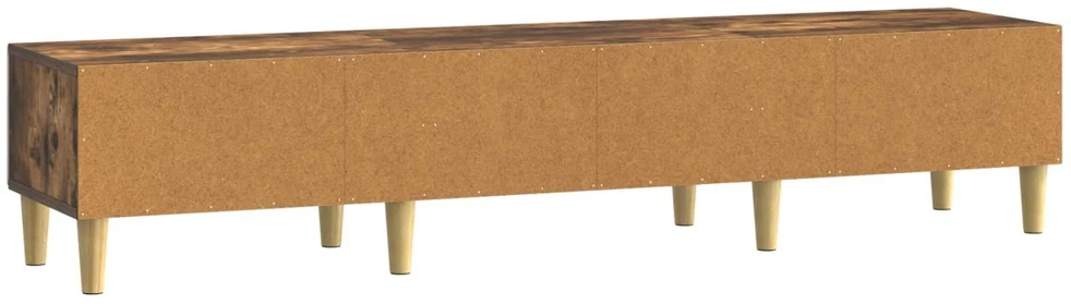 TV staliukas Televizoriaus spintelė 147 x 34,5 x 30 cm Dūminio ąžuolo
