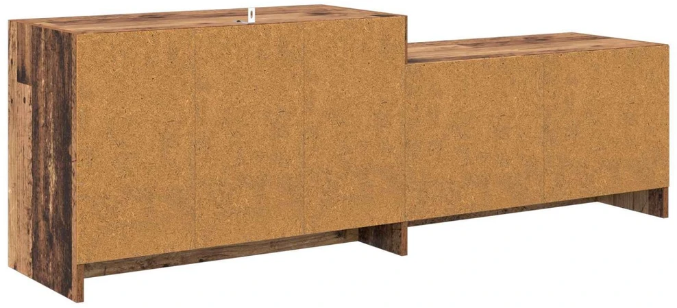 TV staliukas Televizoriaus spintelė 147 x 35 x 50 cm Ąžuolo mediena