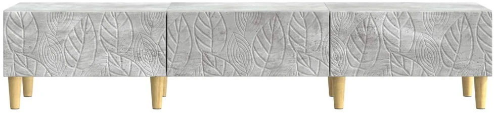Televizoriaus spintelė 147 x 34,5 x 30 cm Betono pilka