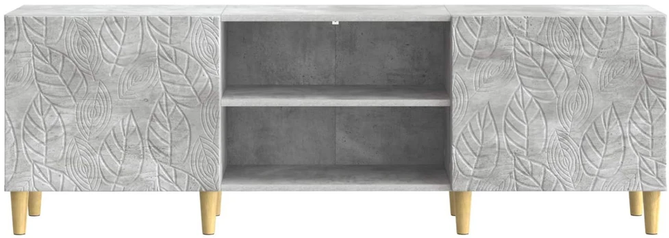 TV staliukas Televizoriaus spintelė 150 x 31 x 50 cm Betono pilka