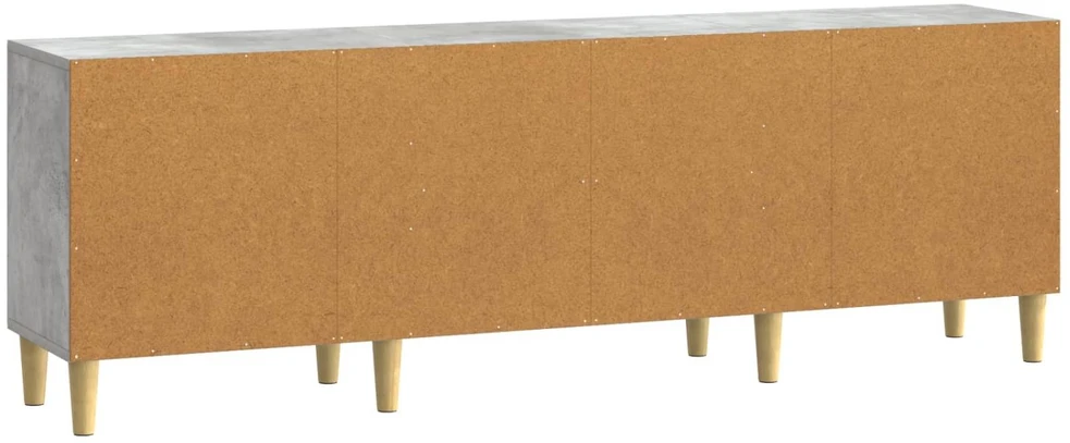 TV staliukas Televizoriaus spintelė 150 x 31 x 50 cm Betono pilka