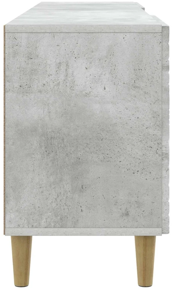 TV staliukas Televizoriaus spintelė 150 x 31 x 50 cm Betono pilka