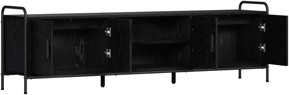 TV staliukas Televizoriaus spintelė 167,5 x 33 x 50 cm Juodojo ąžuolo