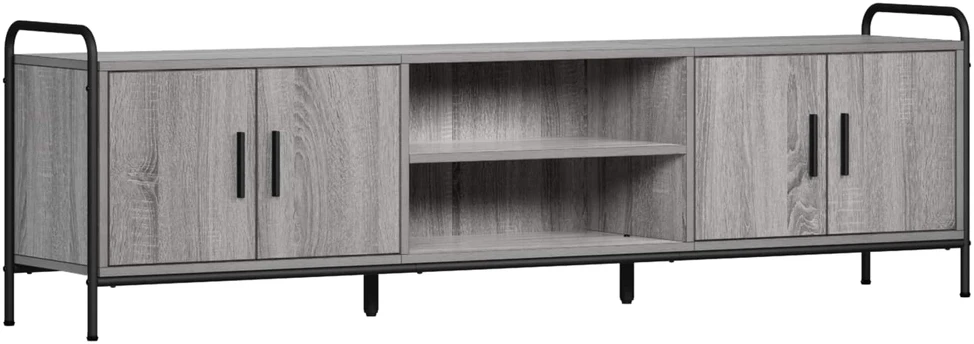TV staliukas Televizoriaus spintelė 167,5 x 33 x 50 cm Pilka Sonoma
