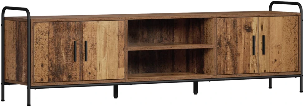 TV staliukas Televizoriaus spintelė 167,5 x 33 x 50 cm Sendintos medienos