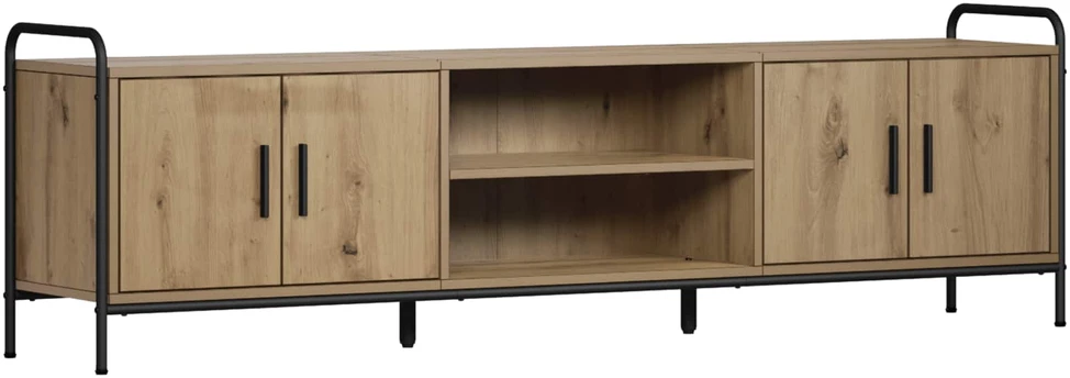 TV staliukas Televizoriaus spintelė 167,5 x 33 x 50 cm Artisano ąžuolo