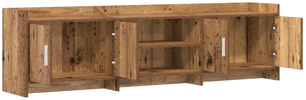 TV staliukas Televizoriaus spintelė 168 x 33 x 47 cm Sendintos medienos