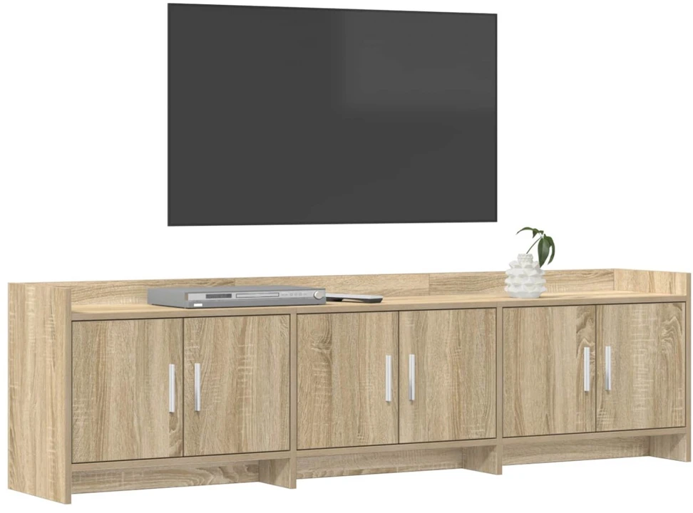 TV staliukas Televizoriaus spintelė 168 x 33 x 47 cm Sonoma ąžuolas