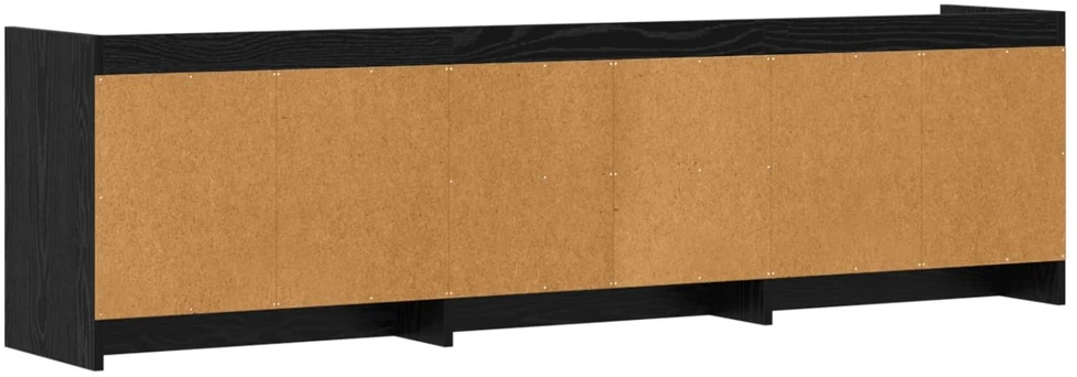 TV staliukas Televizoriaus spintelė 168 x 33 x 47 cm Juodojo ąžuolo