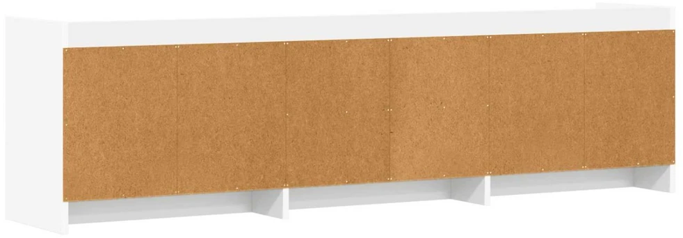 Televizoriaus spintelė 168 x 33 x 47 cm Balta Apdirbta mediena