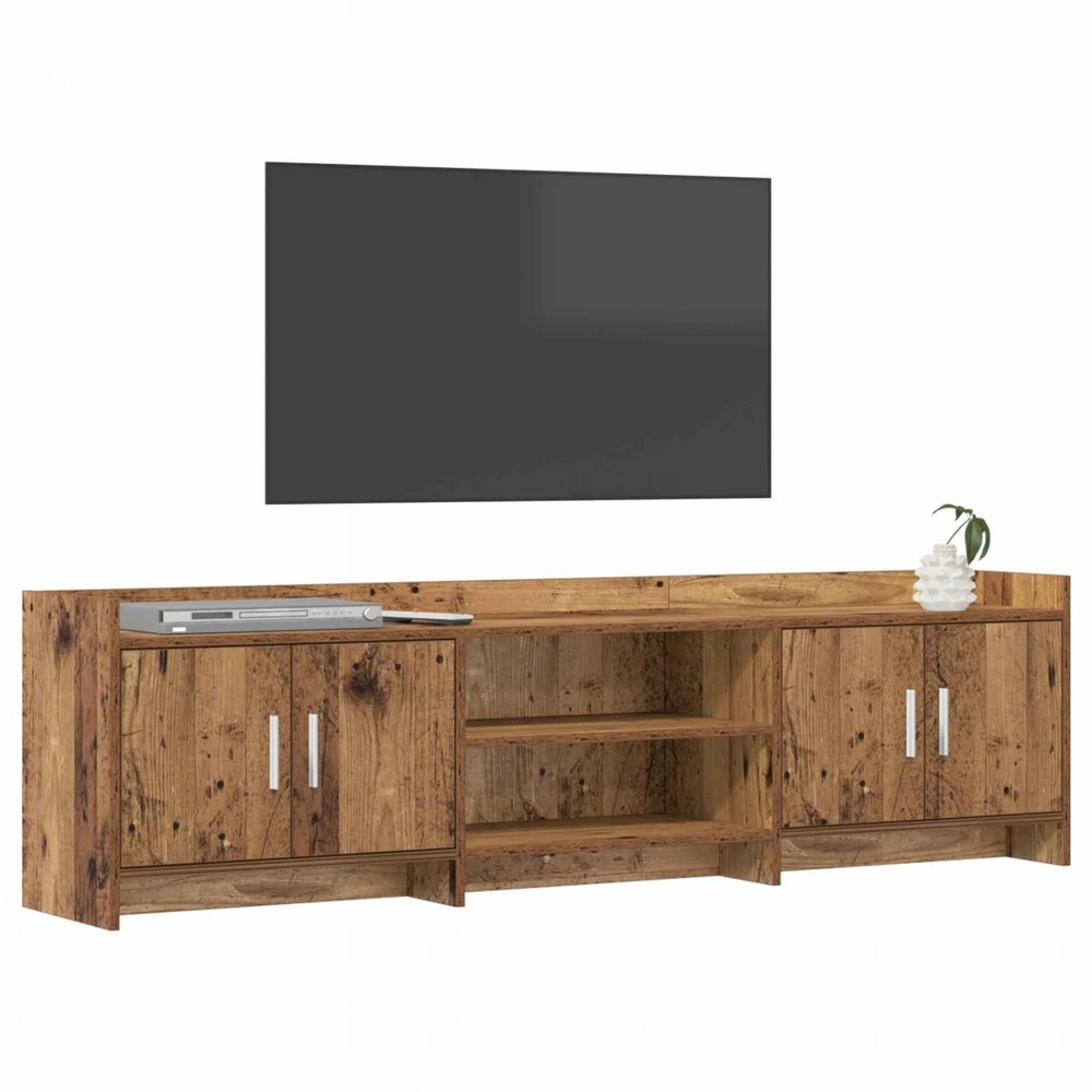 TV staliukas Televizoriaus spintelė 168 x 33 x 47 cm Sendintos medienos