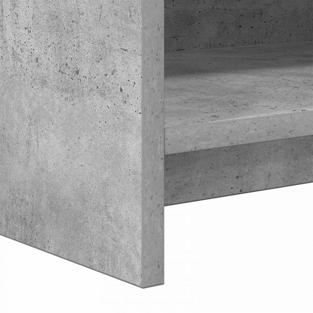 TV staliukas Televizoriaus spintelė 168 x 33 x 47 cm Betono pilka