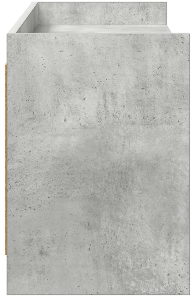 TV staliukas Televizoriaus spintelė 168 x 33 x 47 cm Betono pilka