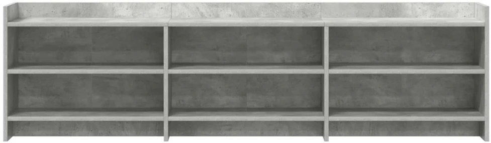 TV staliukas Televizoriaus spintelė 168 x 33 x 47 cm Betono pilka