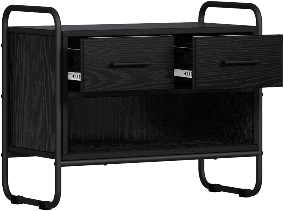TV staliukas Televizoriaus spintelė 60 x 30 x 50 cm Juodojo ąžuolo