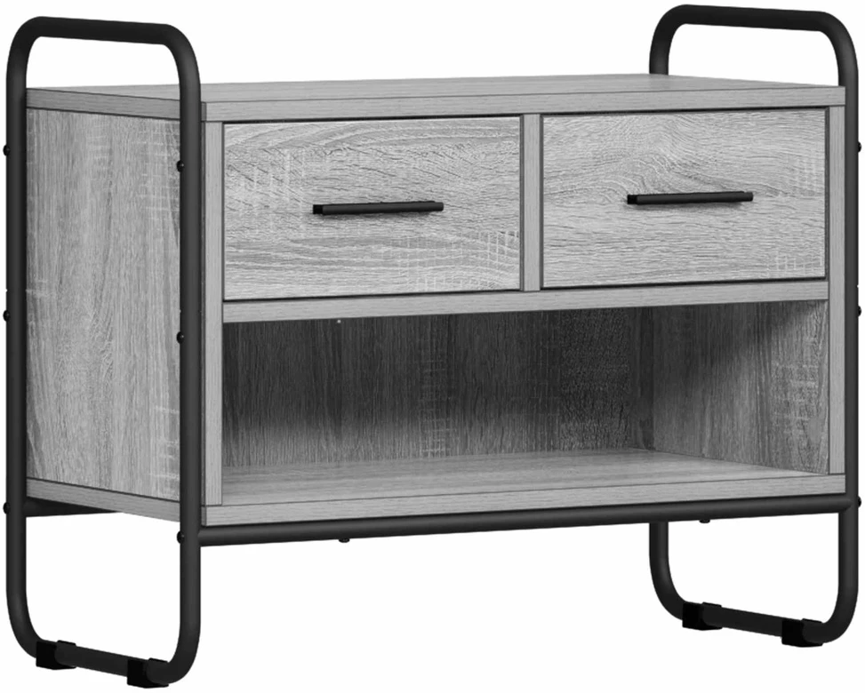 TV staliukas Televizoriaus spintelė 60 x 30 x 50 cm Pilka Sonoma