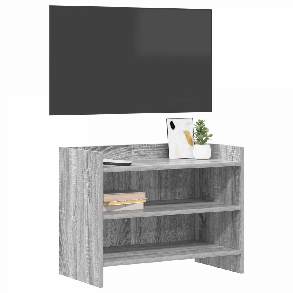 TV staliukas Televizoriaus spintelė 60 x 33 x 47 cm Pilka Sonoma