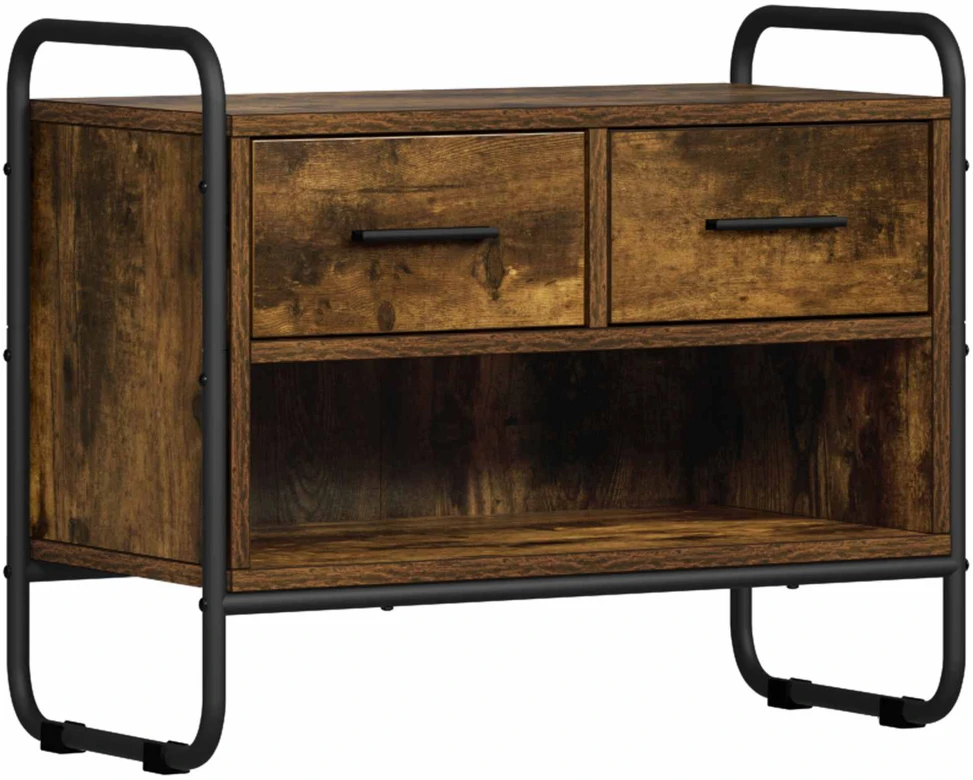 TV staliukas Televizoriaus spintelė 60 x 30 x 50 cm Dūminio ąžuolo