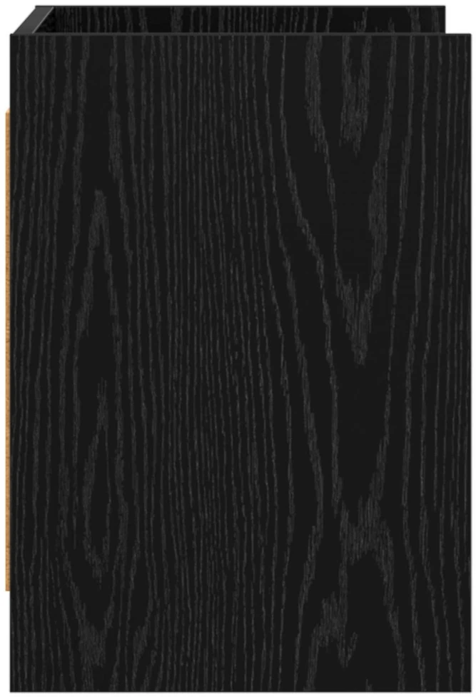 TV staliukas Televizoriaus spintelė 60 x 33 x 47 cm Juodojo ąžuolo