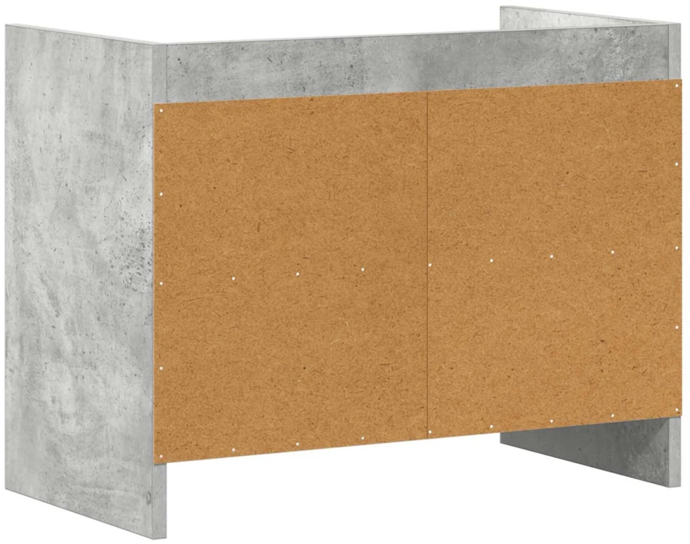 TV staliukas Televizoriaus spintelė 60 x 33 x 47 cm Betono pilka