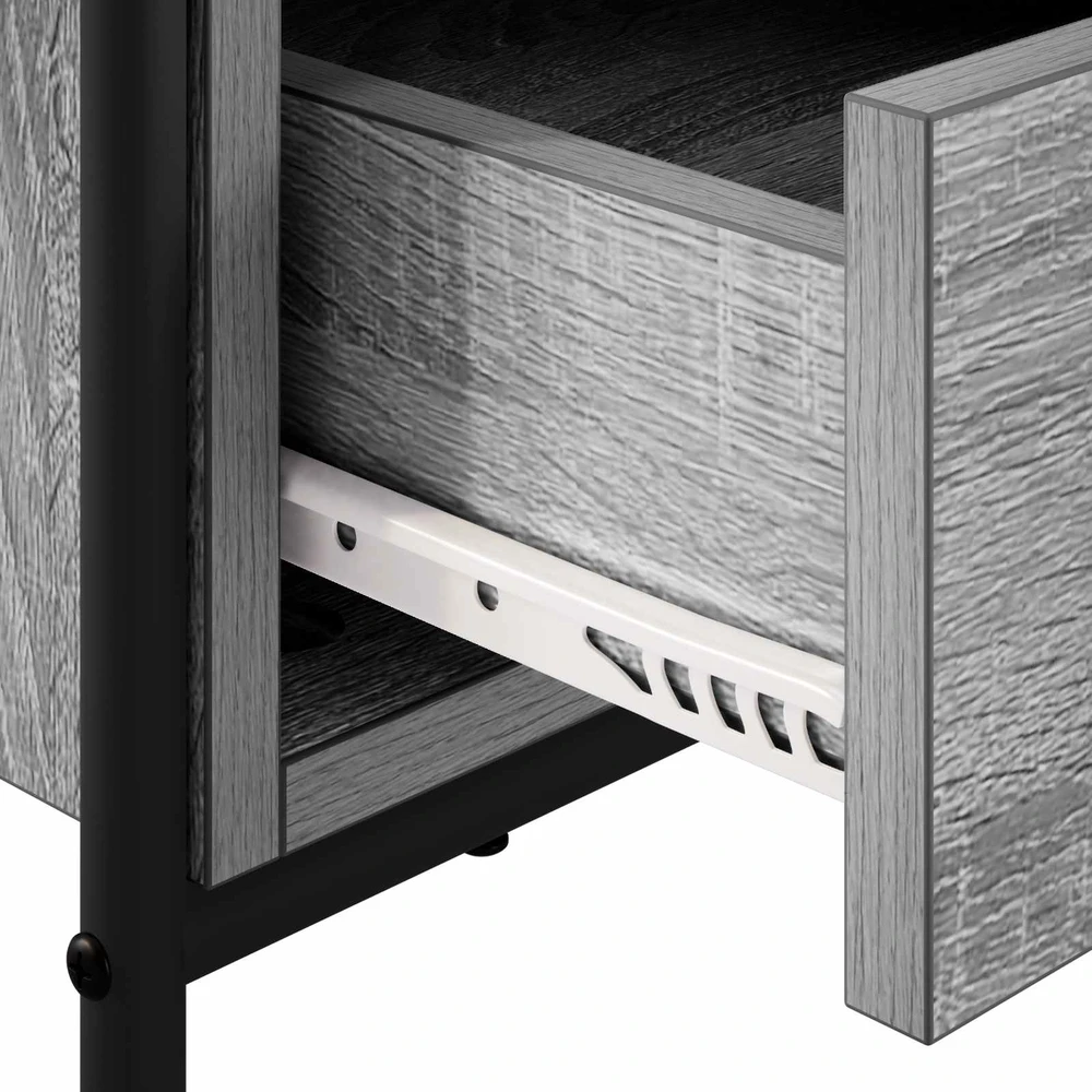 TV staliukas Televizoriaus spintelė 67,5 x 33 x 50 cm Pilka Sonoma