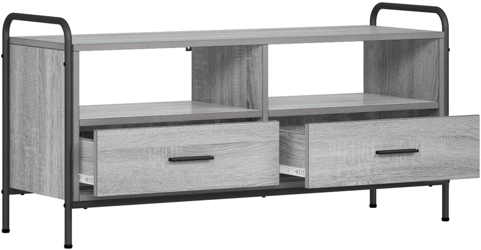 TV staliukas Televizoriaus spintelė 67,5 x 33 x 50 cm Pilka Sonoma