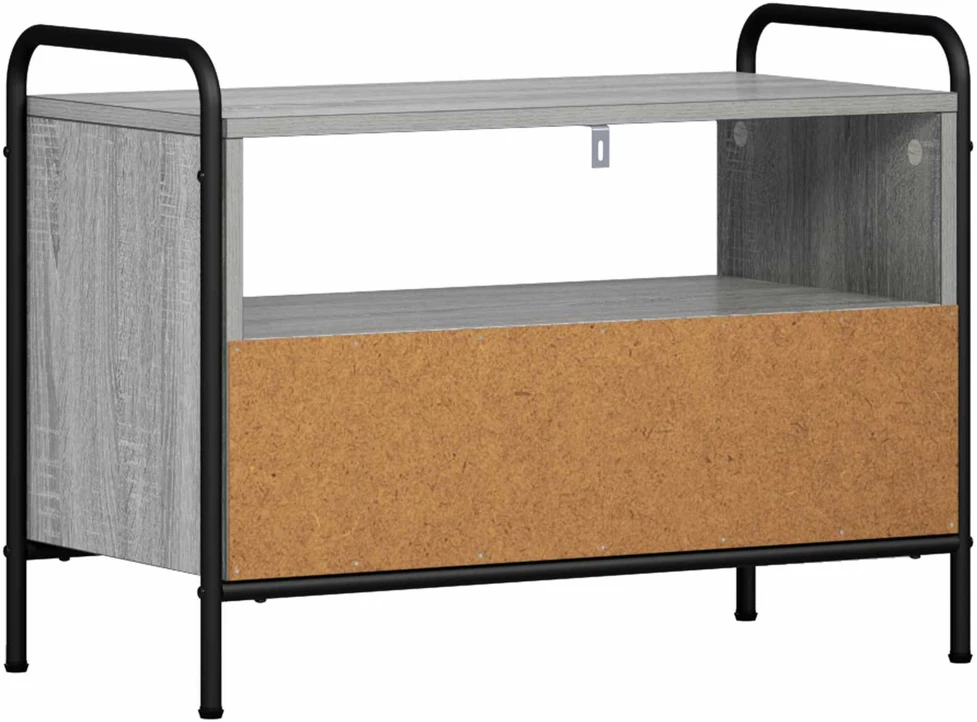 TV staliukas Televizoriaus spintelė 67,5 x 33 x 50 cm Pilka Sonoma