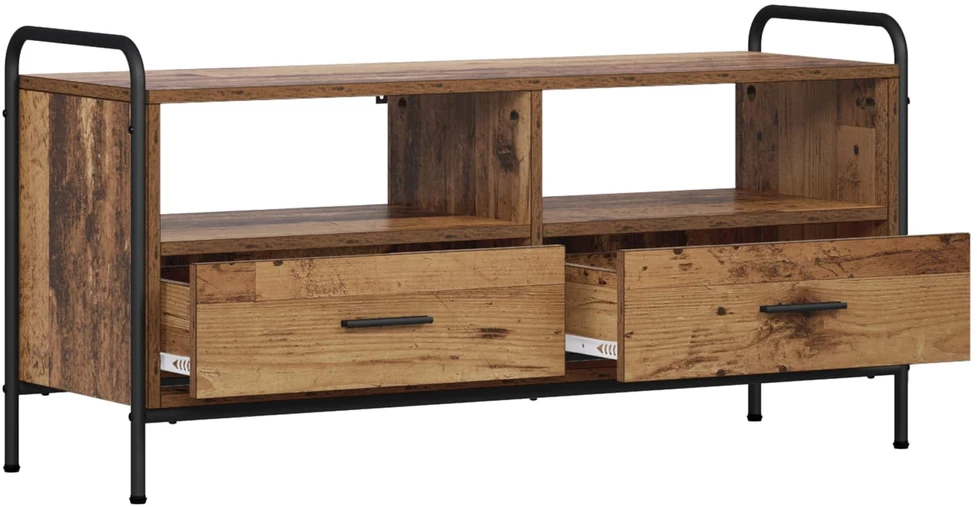 TV staliukas Televizoriaus spintelė 67,5 x 33 x 50 cm Sendintos medienos