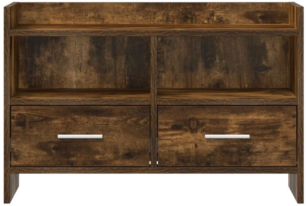 TV staliukas Televizoriaus spintelė 71,5 x 33 x 47 cm Dūminio ąžuolo