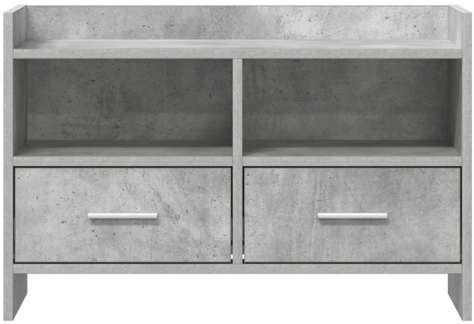 TV staliukas Televizoriaus spintelė 71,5 x 33 x 47 cm Betono pilka