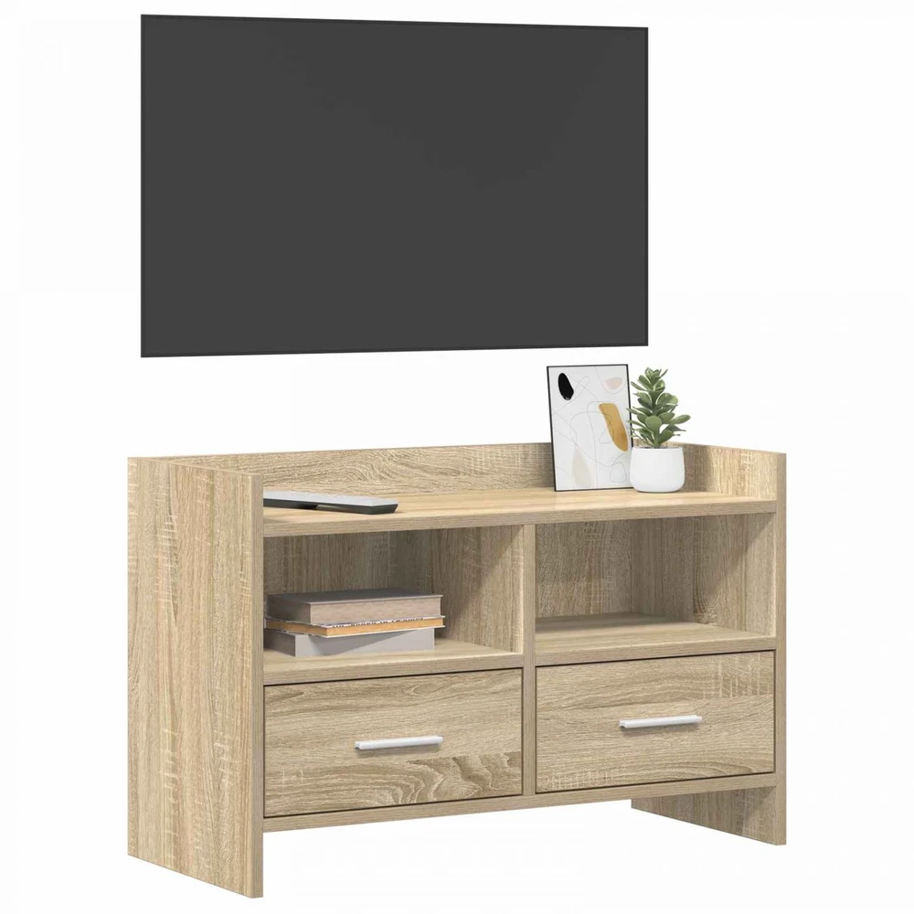 TV staliukas Televizoriaus spintelė 71,5 x 33 x 47 cm Sonoma ąžuolas