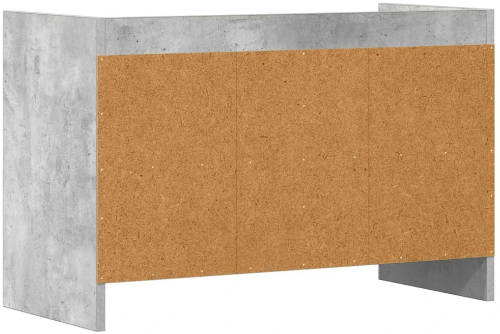 TV staliukas Televizoriaus spintelė 71,5 x 33 x 47 cm Betono pilka