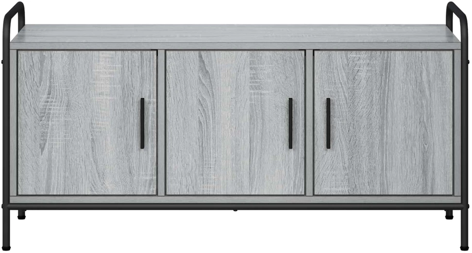 TV staliukas Televizoriaus spintelė 79,5 x 33 x 50 cm Pilka Sonoma