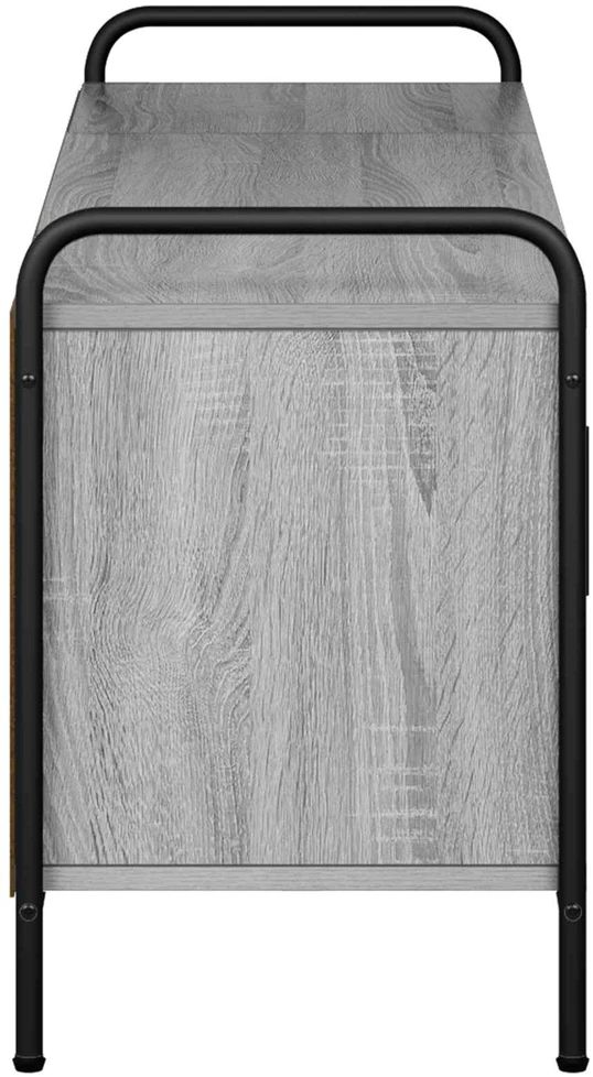 TV staliukas Televizoriaus spintelė 79,5 x 33 x 50 cm Pilka Sonoma