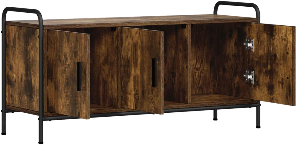 TV staliukas Televizoriaus spintelė 79,5 x 33 x 50 cm Dūminio ąžuolo