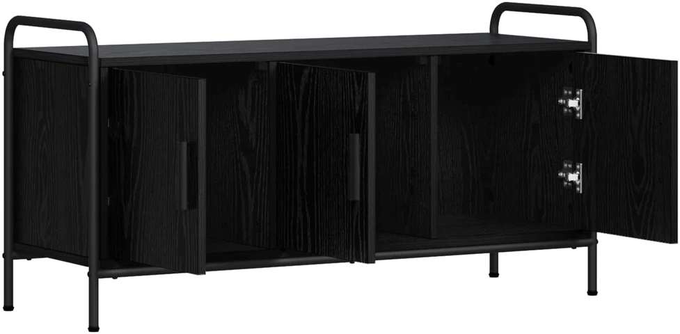 TV staliukas Televizoriaus spintelė 79,5 x 33 x 50 cm Juodojo ąžuolo