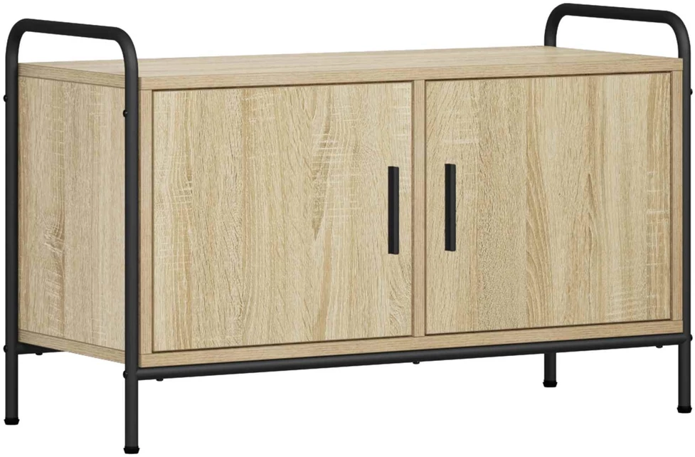 TV staliukas Televizoriaus spintelė 79,5 x 33 x 50 cm Sonoma ąžuolas