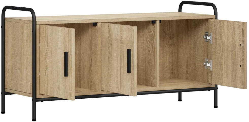 TV staliukas Televizoriaus spintelė 79,5 x 33 x 50 cm Sonoma ąžuolas
