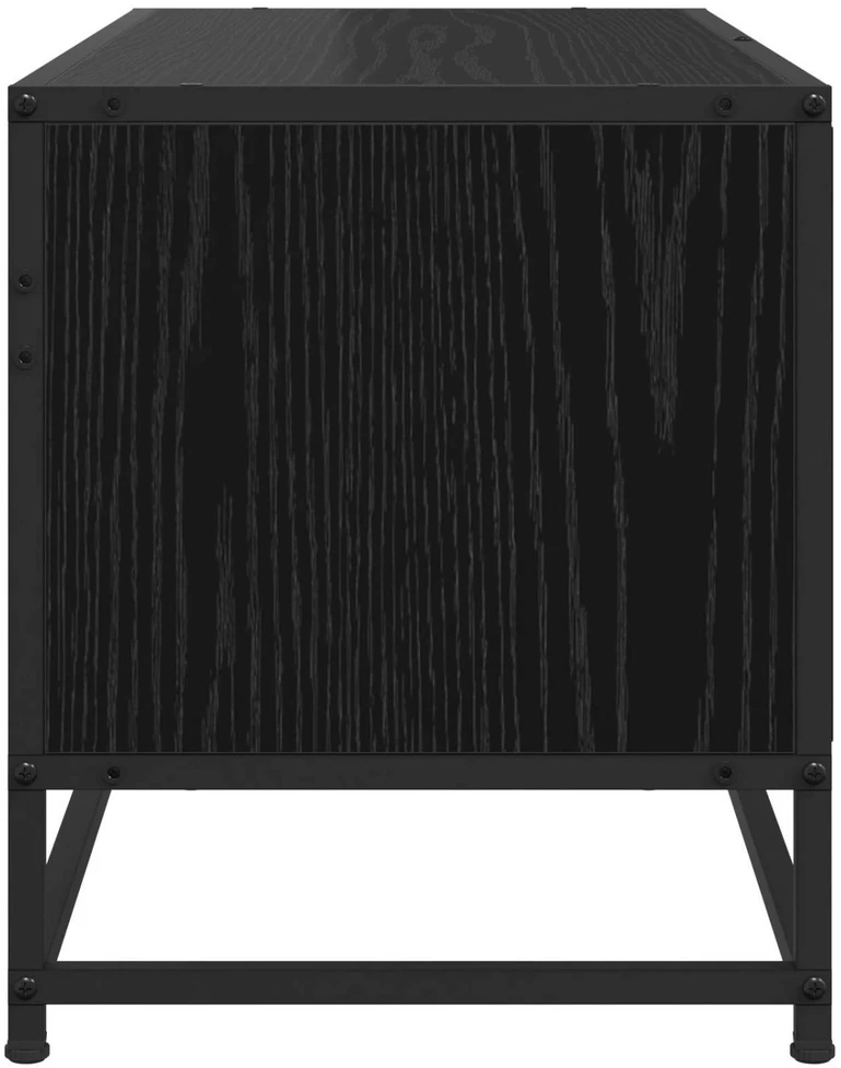 TV staliukas Televizoriaus spintelė 80 x 34,5 x 40 cm Juodojo ąžuolo