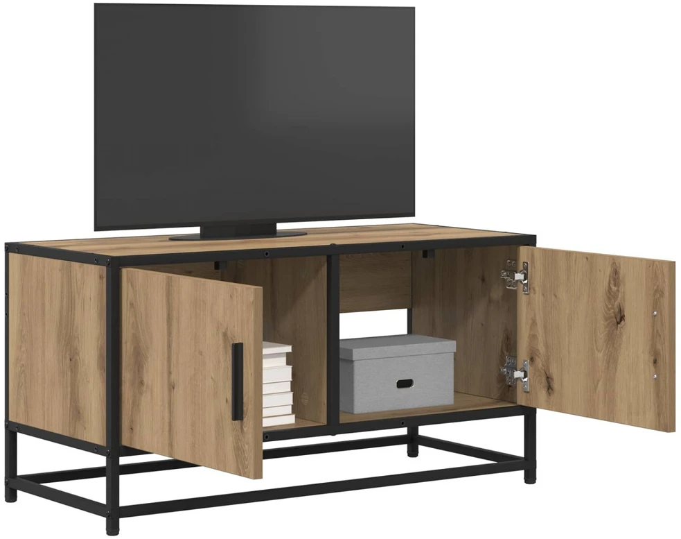 TV staliukas Televizoriaus spintelė 80 x 34,5 x 40 cm Artisano ąžuolo