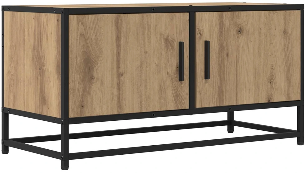 TV staliukas Televizoriaus spintelė 80 x 34,5 x 40 cm Artisano ąžuolo