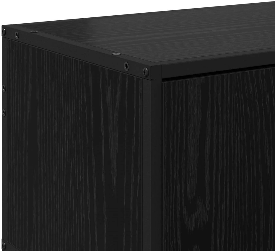 TV staliukas Televizoriaus spintelė 80 x 34,5 x 40 cm Juodojo ąžuolo