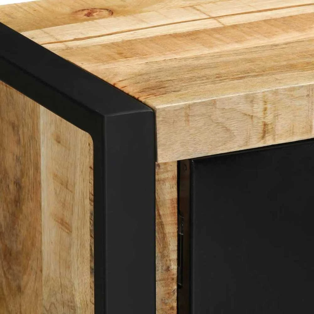 TV staliukas televizoriaus spintelė 80x30x35 cm Masyvus Rough Wood Mango