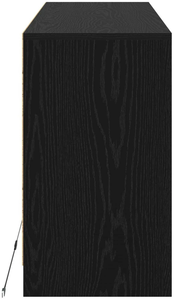 TV staliukas Televizoriaus spintelė 91 x 34 x 61 cm Juodojo ąžuolo